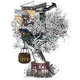 Jardins, gloriettes et cabanes perchées